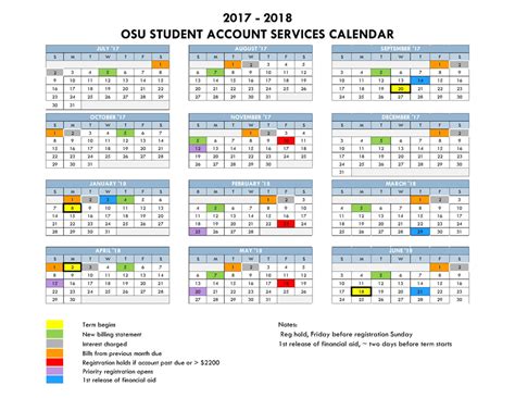 calendar oregon state|oregon state term schedule 2023.